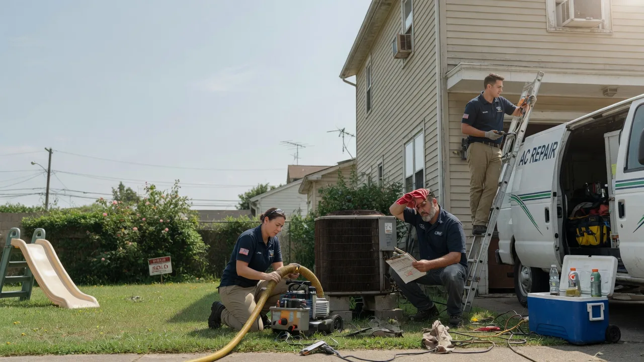 AC Repair in Warrens, WI near me
